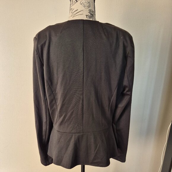 Peplum Zipper Jacket - Picture 5 of 13
